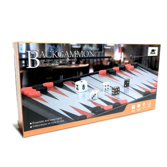 Backgammon - Folding Magnetic Board 25cm
