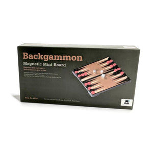 Ubon Classic Games Backgammon - Magnetic Mini-Board 16.5cm