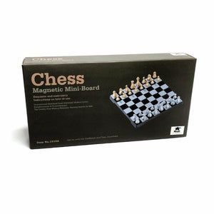 Ubon Classic Games Chess Set - Magnetic Mini-Board Silver & Gold 16.5cm