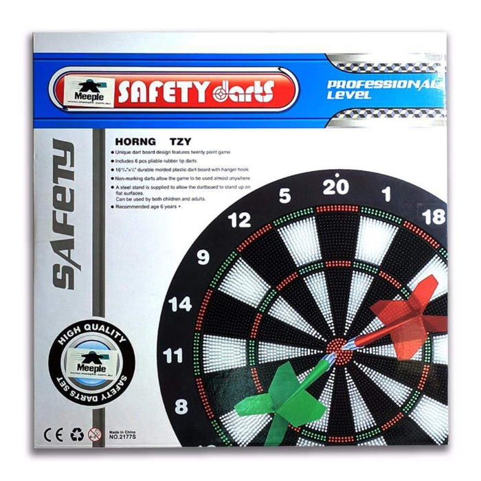 Dart Board - Safety Darts 41cm