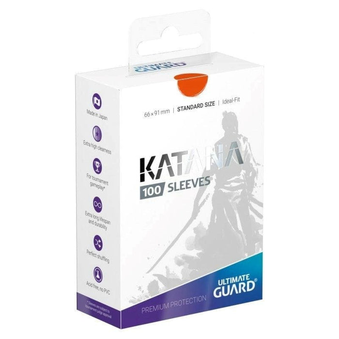 Ultimate Guard Katana - Standard Size - Orange (100)