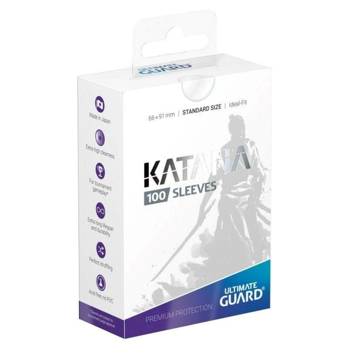 Ultimate Guard Katana - Standard Size - Transparent (100)