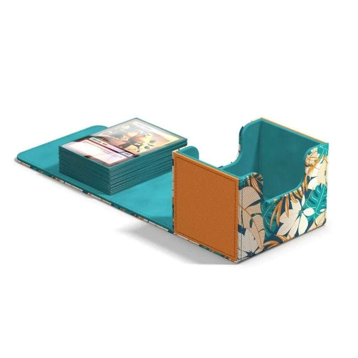 Deck Box - Ultimate Guard 2023 Exclusive - Floral Sidewinder - Bali Blue