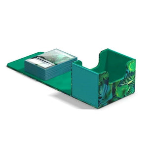 Ultimate Guard Trading Card Games Deck Box - Ultimate Guard 2023 Exclusive - Floral Sidewinder - Rainforest Green (June 2023 release)