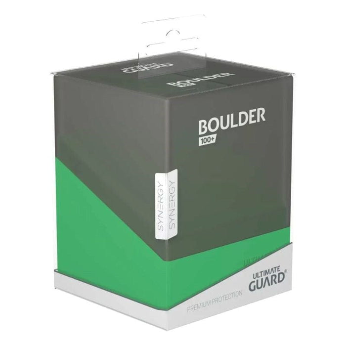 Deck Box - Ultimate Guard Synergy Boulder - Black/Green (100+)