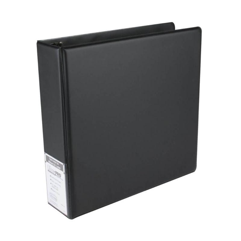Ultra Pro Trading Card Games Card Album - Heavy Duty 3 Ring Binder Black