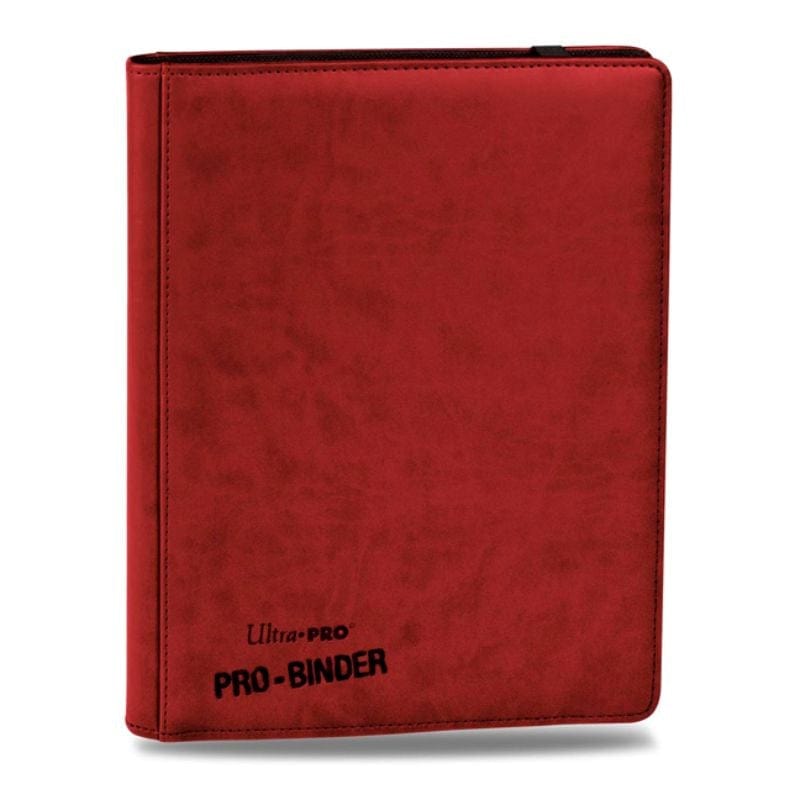 Ultra Pro Trading Card Games Card Album - Ultra Pro - Premium Pro-Blinder - Red (9pkt)