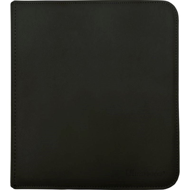 Ultra Pro Trading Card Games Card Album - Ultra Pro - Vivid Zippered Pro-Binder - Black (12pkt)
