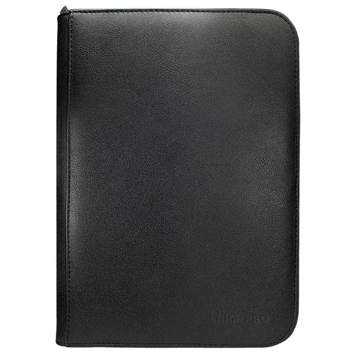 Card Album - Ultra Pro - Zippered Premium Suede Pro-Binder - Black (4pkt)