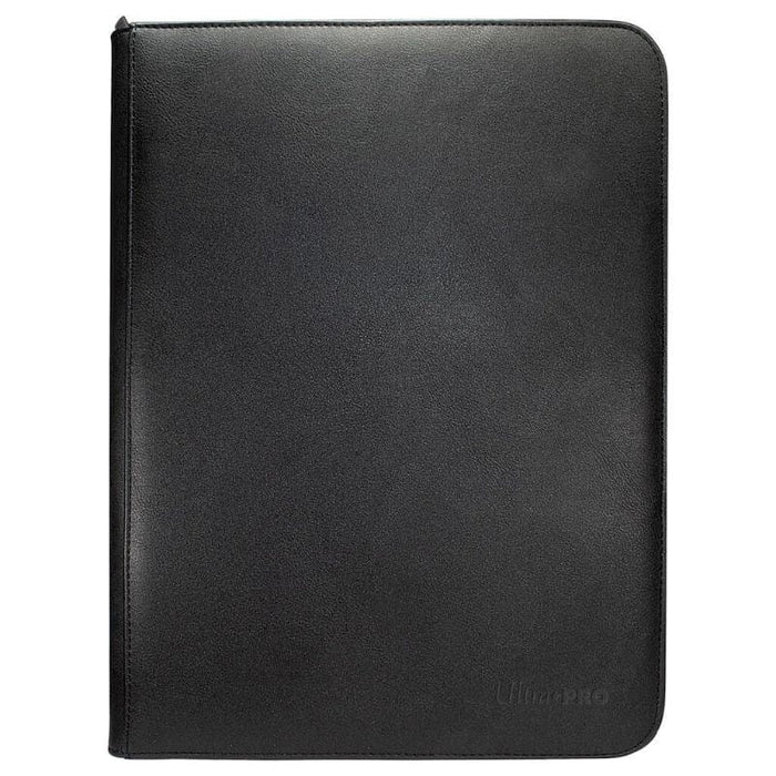 Card Album - Ultra Pro - Zippered Premium Suede Pro-Binder - Black (9pkt)