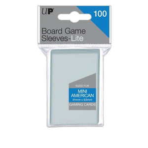 Ultra Pro Trading Card Games Card Protector Sleeves - Lite 41mm X 63mm Mini American
