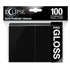 Ultra Pro Trading Card Games Card Protector Sleeves - Ultra Pro Eclipse Gloss Jet Black (100)