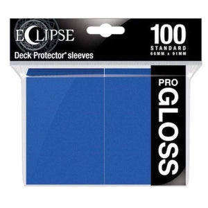 Ultra Pro Trading Card Games Card Protector Sleeves - Ultra Pro Eclipse Gloss Pacific Blue (100)