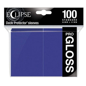 Ultra Pro Trading Card Games Card Protector Sleeves - Ultra Pro Eclipse Gloss Royal Purple (100)