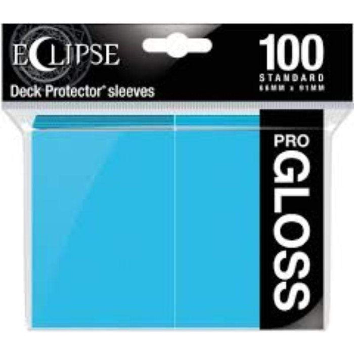 Card Protector Sleeves - Ultra Pro Eclipse Gloss Sky Blue (100)