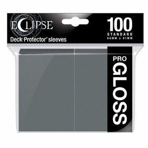 Ultra Pro Trading Card Games Card Protector Sleeves - Ultra Pro Eclipse Gloss Smoke Grey (100)