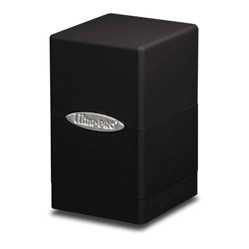 Ultra Pro Trading Card Games Deck Box - Satin Tower Black