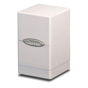 Ultra Pro Trading Card Games Deck Box - Satin Tower White