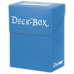 Ultra Pro Trading Card Games Deck Box - Ultra Pro - Blue Light (Holds 80)