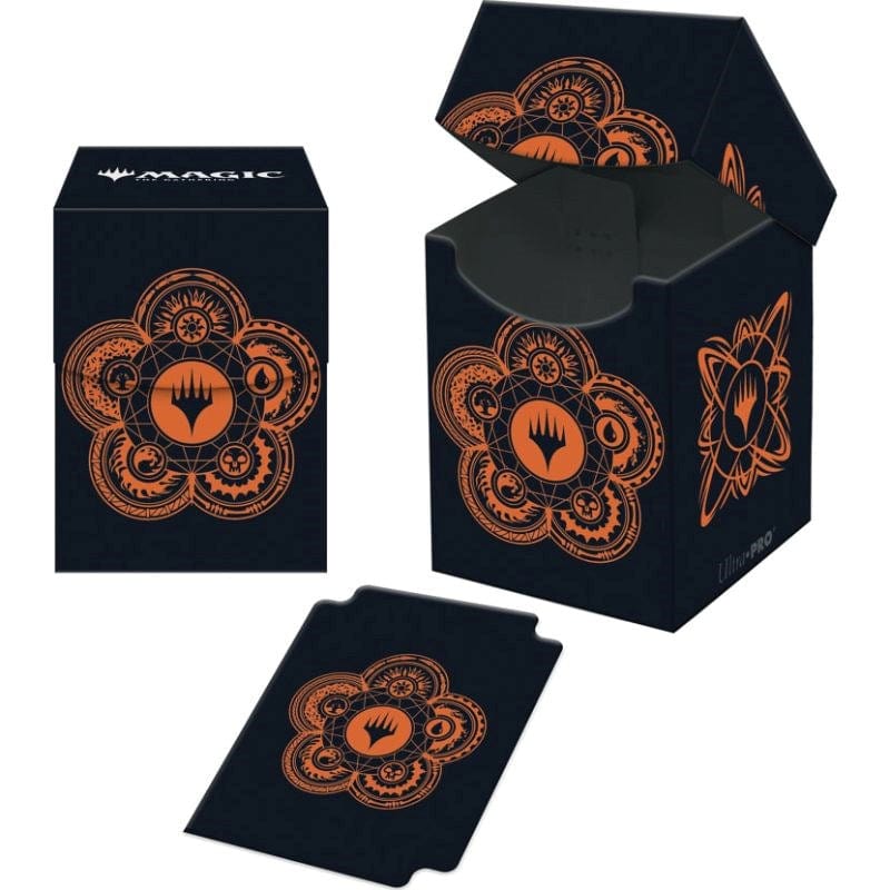 Ultra Pro Trading Card Games Deck Box - Ultra Pro - Mana 7 - Color Wheel (100)