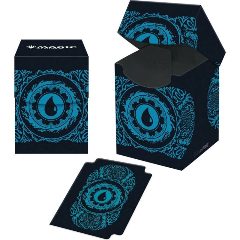 Ultra Pro Trading Card Games Deck Box - Ultra Pro - Mana 7 - Island (100)