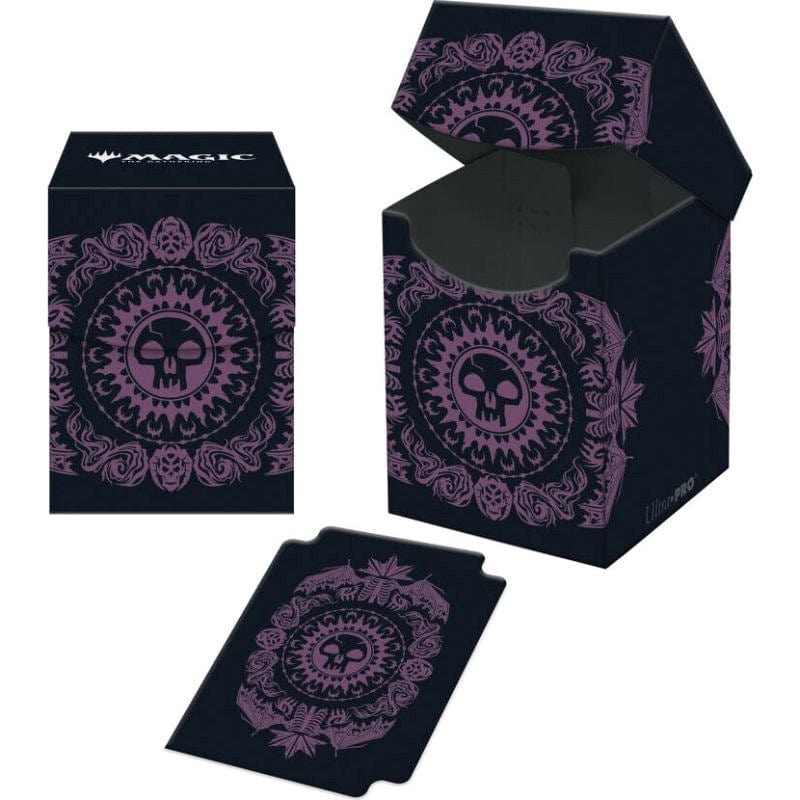 Ultra Pro Trading Card Games Deck Box - Ultra Pro - Mana 7 - Swamp (100)