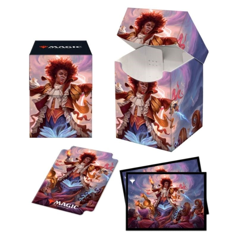 Ultra Pro Trading Card Games Deck Box - Ultra Pro MTG - Prismari deck (Holds 100)