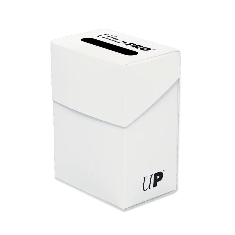 Ultra Pro Trading Card Games Deck Box - White (Holds 80)