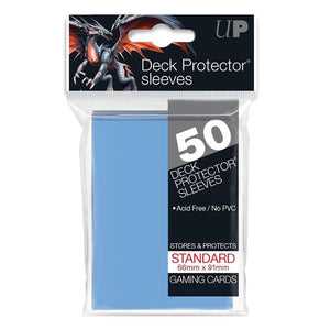 Ultra Pro Trading Card Games Deck Protector Pack - Light Blue Solid 50ct
