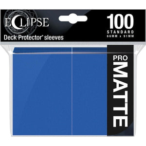 Ultra Pro Trading Card Games Eclipse Matte Standard Sleeves - Pacific Blue (100)