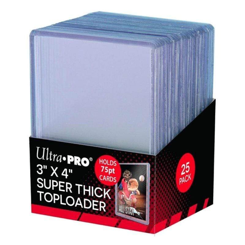 Ultra Pro Trading Card Games Toploader - 75pt Clear Playing/Trading Card Size  (25ct)