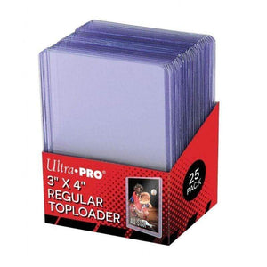 Ultra Pro Trading Card Games Toploader - Standard Clear Playing/Trading Card Size (25)