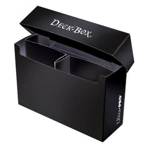 Ultra Pro Trading Card Games Ultra PRO 3 Compartment Oversized Black Deck Box
