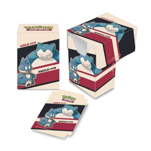 Ultra Pro Trading Card Games Ultra PRO - Full View Deck Box - Snorlax & Munchlax - Pokemon