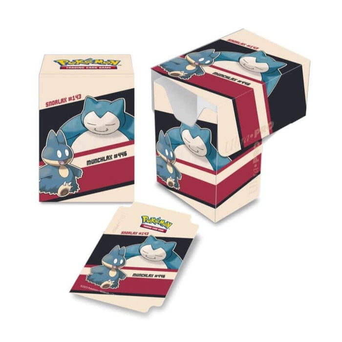 Ultra PRO - Full View Deck Box - Snorlax & Munchlax - Pokemon