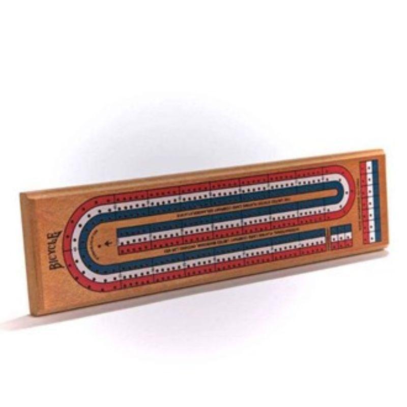 United States Playing Card Company Classic Games Cribbage Board - 3 Track Bicycle