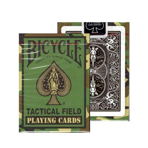 United States Playing Card Company Playing Cards Bicycle Playing Cards - Tactical Field Camo Deck (Green/Brown)
