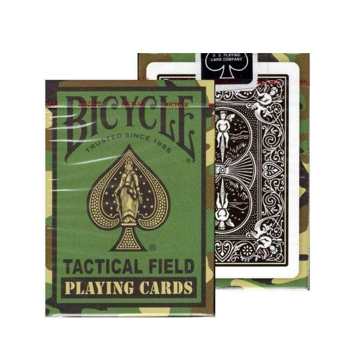 Bicycle Playing Cards - Tactical Field Camo Deck (Green/Brown)