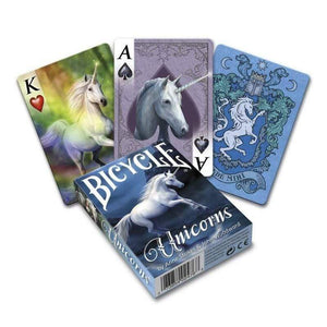 United States Playing Card Company Playing Cards Playing Cards - Bicycle Anne Stokes Unicorn (Single)