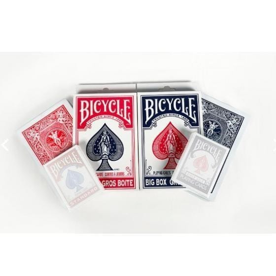 Playing Cards - Bicycle Big Box - Red or Blue (Assorted) (Single)