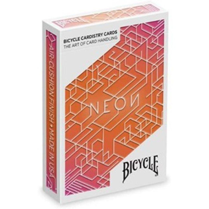 Playing Cards - Bicycle Neon Orange Bump Deck