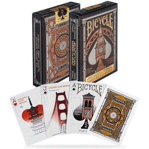 United States Playing Card Company Playing Cards Playing Cards - Bicycle Poker Architectural (Single)