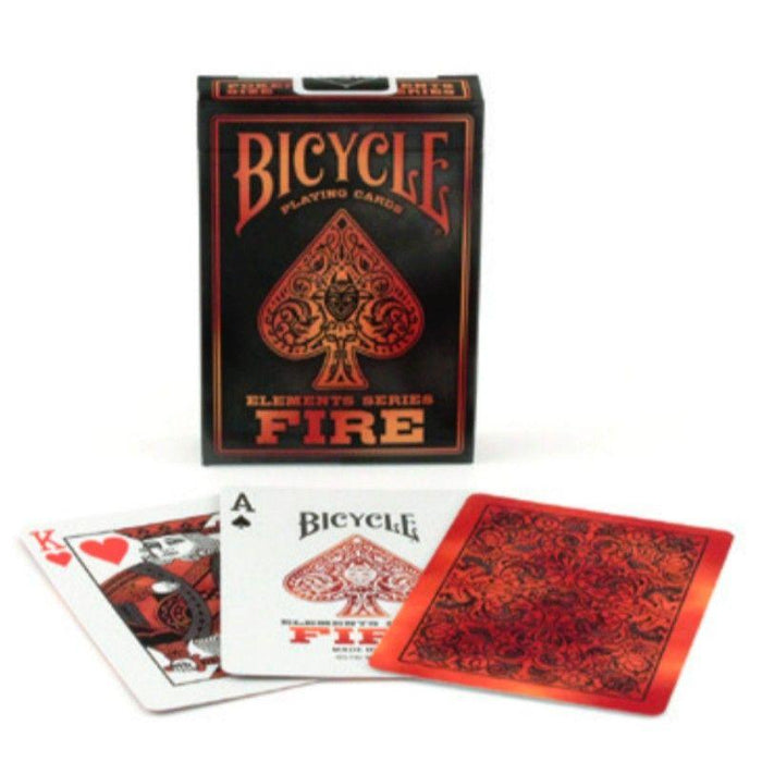 Playing Cards - Bicycle Poker Fire (Single)
