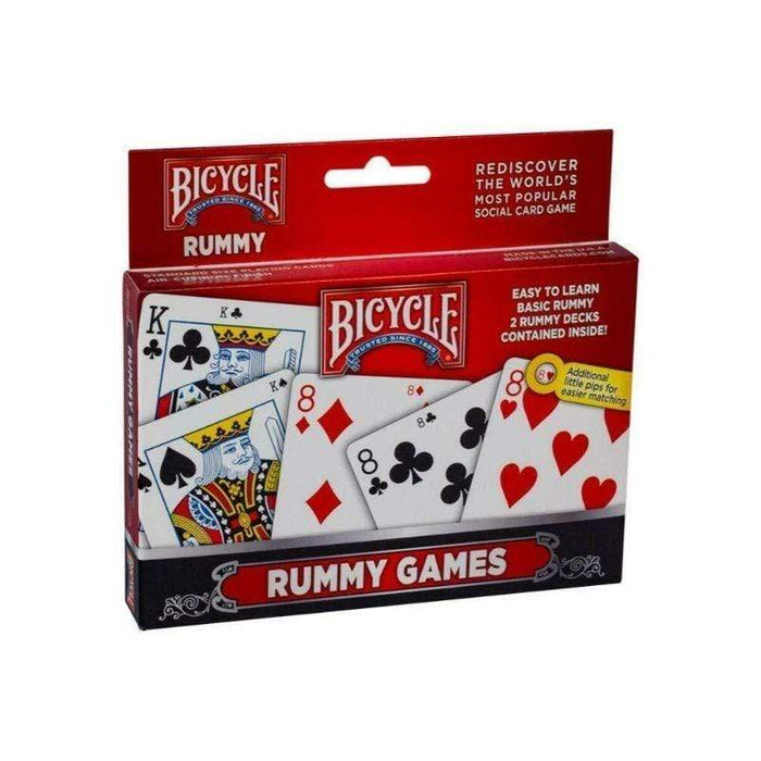 Playing Cards - Bicycle Rummy Games (double)