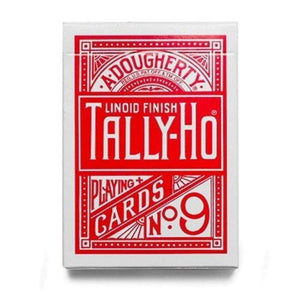 United States Playing Card Company Playing Cards Playing Cards - Tally-Ho Circle Back Red / Blue (Assorted)
