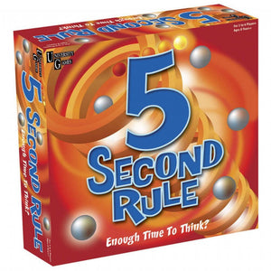 University Games Board & Card Games 5 Second Rule (Aus Version)