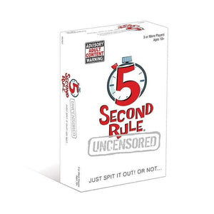 University Games Board & Card Games 5 Second Rule Uncensored