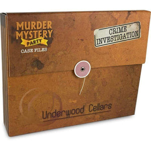 University Games Board & Card Games Murder Mystery Party Case Files - Underwood Cellars