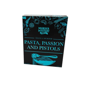 University Games Board & Card Games Murder Mystery Party - Pasta, Passion and Pistols (2022)