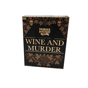 University Games Board & Card Games Murder Mystery Party - Wine and Murder (2022)